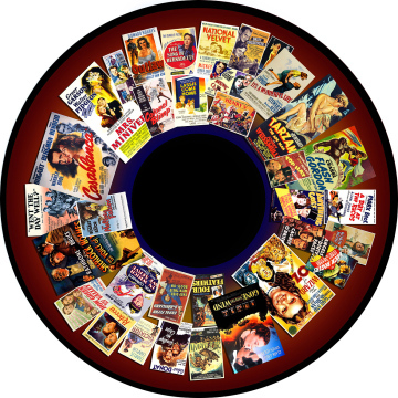 1930s -1940s Films - 6 Picture Wheel