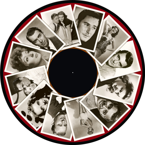 1940s Film Stars - 6 Picture Wheel