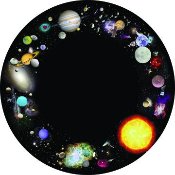 Max Effect Planets - 9 Picture Wheel